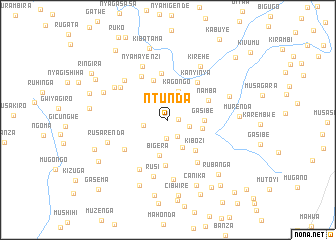 map of Ntunda