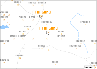 map of Ntungamo