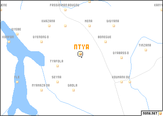 map of Ntya