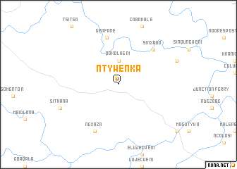 map of Ntywenka