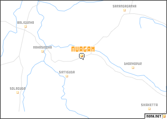 map of Nuagām