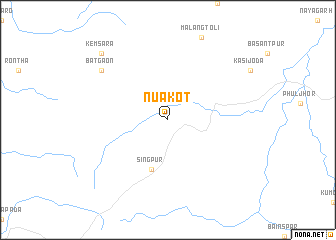 map of Nuākot