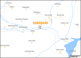 map of Nuanquan