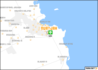 map of Nu‘ayjah