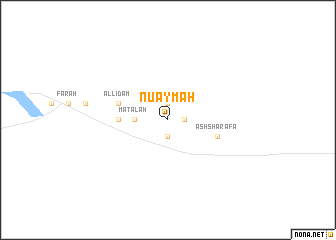 map of Nu‘aymah