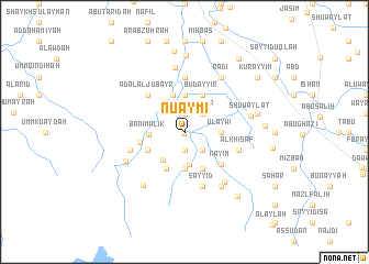 map of Nu‘aymī