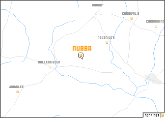 map of Nubba