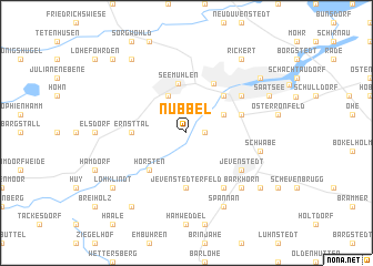 map of Nübbel