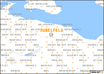 map of Nübelfeld