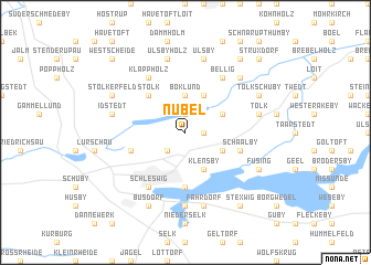 map of Nübel