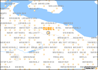 map of Nübel