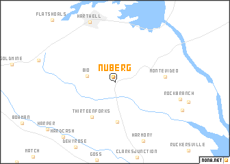 map of Nuberg