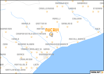 map of Nucavi