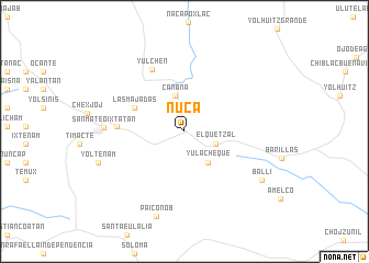 map of Nucá