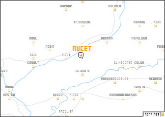 map of Nucet