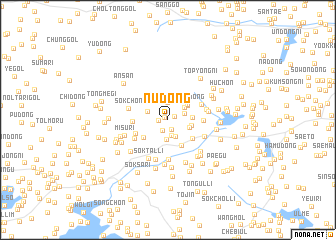 map of Nu-dong