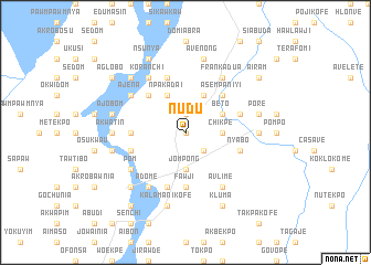 map of Nudu