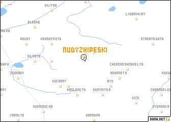 map of Nudyzhi-Peski