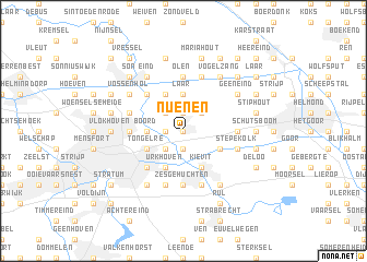 map of Nuenen
