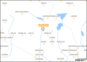 map of Nueno