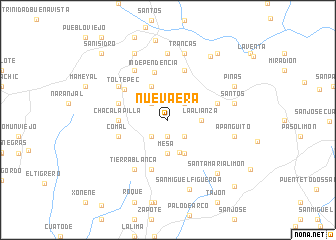 map of Nueva Era