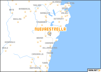 map of Nueva Estrella