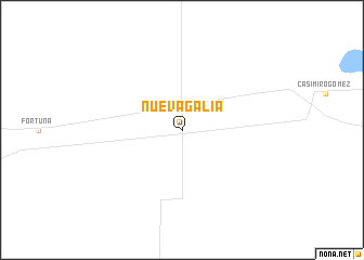 map of Nueva Galia