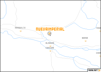 map of Nueva Imperial