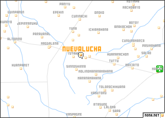 map of Nueva Lucha