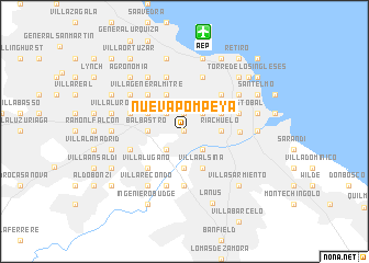 map of Nueva Pompeya