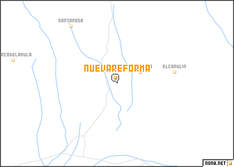 map of Nueva Reforma