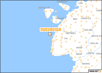 map of Nueva Vida