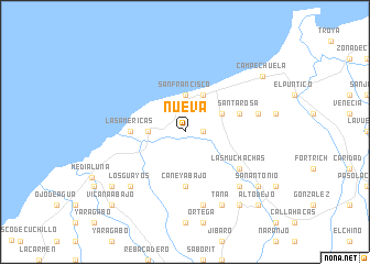 map of Nueva