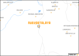 map of Nuevo Atalaya