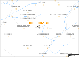 map of Nuevo Baztán