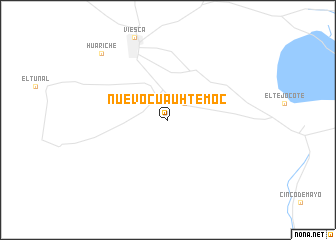 map of Nuevo Cuauhtémoc