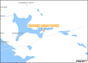 map of Nuevo Cuauhtémoc