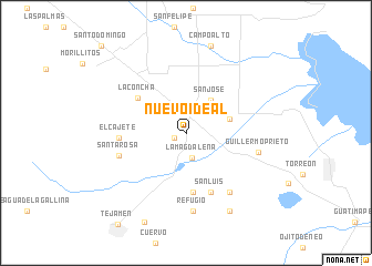 map of Nuevo Ideal