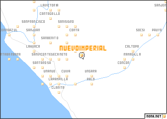 map of Nuevo Imperial