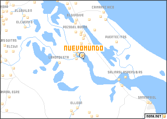 map of Nuevo Mundo