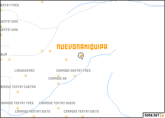 map of Nuevo Namiquipa