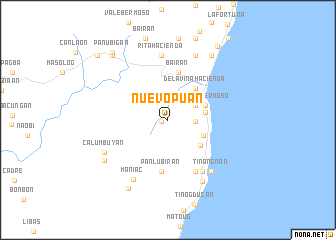map of Nuevo Puan