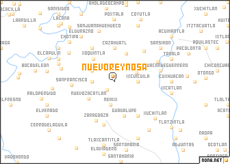 map of Nuevo Reynosa