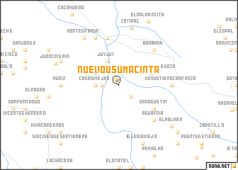map of Nuevo Usumacinta