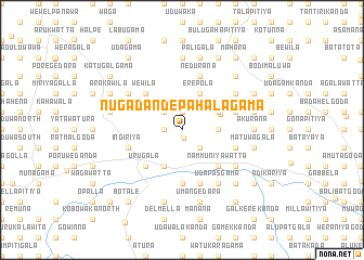 map of Nugadande Pahalagama