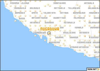map of Nugaduwa