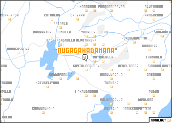 map of Nugagahadamana