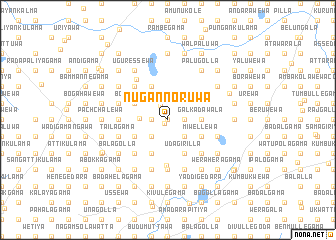 map of Nugannoruwa