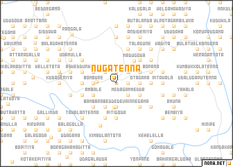 map of Nugatenna