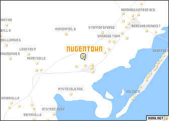 map of Nugentown